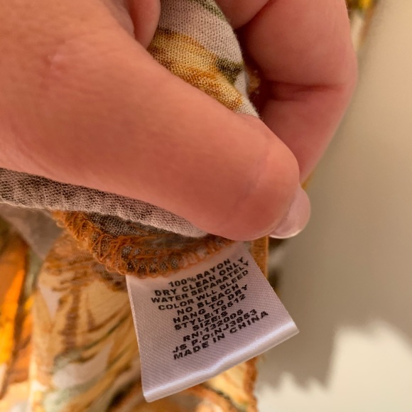 Entro Sunflower Tunic size Small - Picture 5 of 5